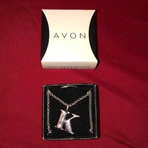 “K” Pendant Necklace by AVON